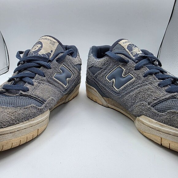 New Balance 550 Mens Size 7.5 Vintage Indigo Blue Sneaker Shoes Casual Walking - Picture 3 of 13